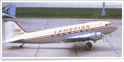 Cambrian Airways Douglas DC-3 (C-47A-DL) G-AGHM