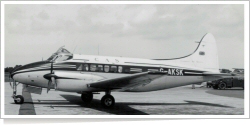 Cambrian Air Services de Havilland DH 104 Dove 1B G-AKSK