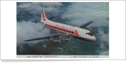 Capital Airlines Vickers Viscount reg unk