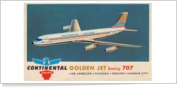 Continental Airlines Boeing B.707-124 N70773