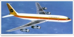 Continental Airlines Boeing B.707-320C reg unk