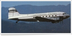 Continental Airlines Douglas DC-3-277B N25673