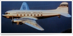Continental Airlines Douglas DC-3-277B N25673