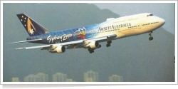 Ansett Australia Airlines Boeing B.747-312 VH-INJ