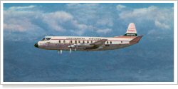 Continental Airlines Vickers Viscount 812 N244V