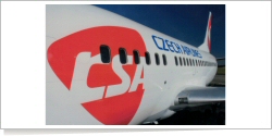 CSA Czech Airlines Boeing B.737-400 reg unk
