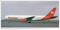 Sunways Airlines Boeing B.757-236 G-BUDX