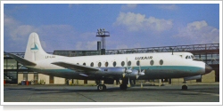 Luxair Vickers Viscount 815 LX-LGC