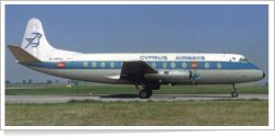 Cyprus Airways Vickers Viscount 806 G-AOYJ