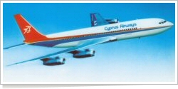 Cyprus Airways Boeing B.707-123B reg unk