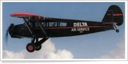 Delta Air Service Curtiss-Wright CW-6B Sedan NC8878