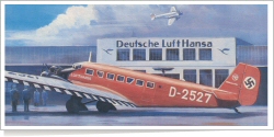 Deutsche Luft Hansa Junkers Ju-52-3m D-2527