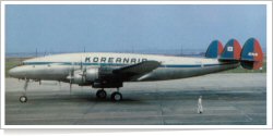Korean National Airlines Lockheed L-749A Constellation HL102
