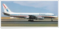 United Air Lines McDonnell Douglas DC-8-21 N8605
