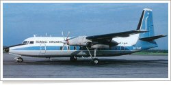 Somali Airlines Fokker F-27-600RF 6O-SAZ