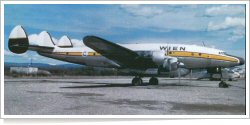 Wien Alaska Airlines Lockheed L-749A-79-33  Constellation N7777G