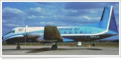 United Air Service Hawker Siddeley HS 748-264 7P-LAI