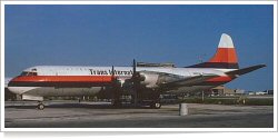 Trans International Airlines Lockheed L-188C Electra N853U