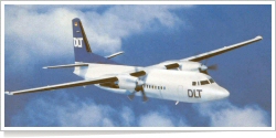 DLT Fokker F-50 (F-27-050) reg unk