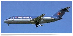 British Midland Airways McDonnell Douglas DC-9-10 reg unk