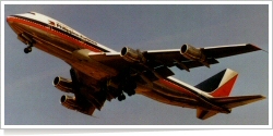Philippine Air Lines Boeing B.747-2F6B N741PR