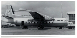 East-West Airlines Fokker F-27-100 VH-EWJ