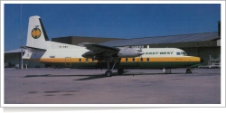 East-West Airlines Fokker F-27-500RF VH-EWU
