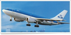 KLM Royal Dutch Airlines Airbus A-310-203 reg unk