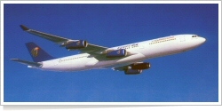 EgyptAir Airbus A-340 reg unk