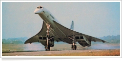 Air France Aerospatiale / BAC Concorde 101 reg unk