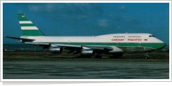 Cathay Pacific Airways Boeing B.747-367 VR-HOM