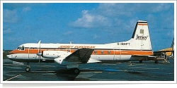Jersey European Airways Hawker Siddeley HS 748-266 G-BMFT