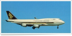 Singapore Airlines Boeing B.747-412 9V-SMF