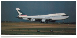 Cathay Pacific Airways Boeing B.747-467 VR-HOT