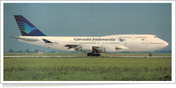 Garuda Indonesia Boeing B.747-4U3 PK-GSG