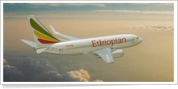 Ethiopian Airlines Boeing B.737-700 reg unk