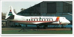 Gambia Air Shuttle Vickers Viscount 814 G-BAPF