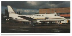 Aberdeen Airways Grumman G-159 Gulfstream 1 G-BRWN