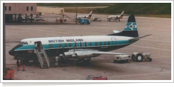 British Midland Airways Vickers Viscount 814 G-BAPF