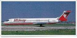 Midway Airlines McDonnell Douglas MD-87 (DC-9-87) N802ML