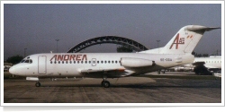 Andrea Airlines Fokker F-28-1000 SE-DGA
