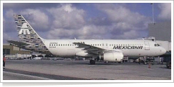 Mexicana Airbus A-320-231 XA-RJY
