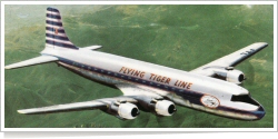 Flying Tiger Line Douglas DC-6A reg unk