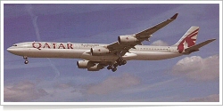 Qatar Airways Airbus A-340-642 A7-AGD