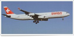 Swiss International Air Lines Airbus A-340-313X HB-JMK