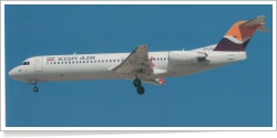 Kish Air Fokker F-100 (F-28-0100) EP-LCP