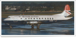 British Airways Vickers Viscount 802 G-AOJE