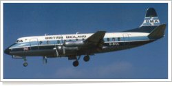 British Midland Airways Vickers Viscount 839 G-BFZL