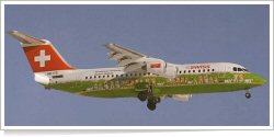 Swiss European Air Lines BAe -British Aerospace Avro RJ100 HB-IYS