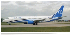 AJet Airways Boeing B.737-8BK 5B-DCE